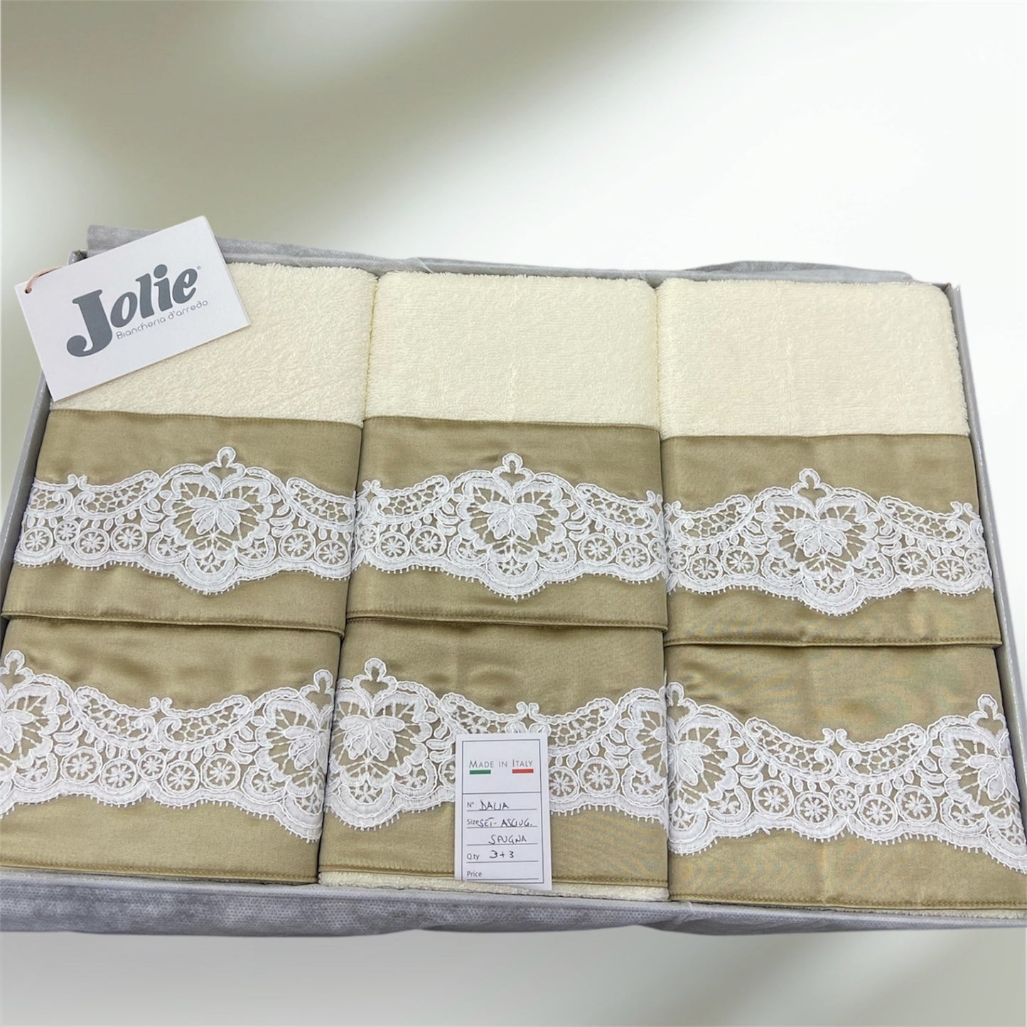 Asciugamani Jolie mod.Dalia