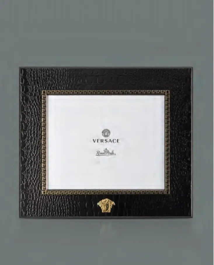 Portafoto Versace nero