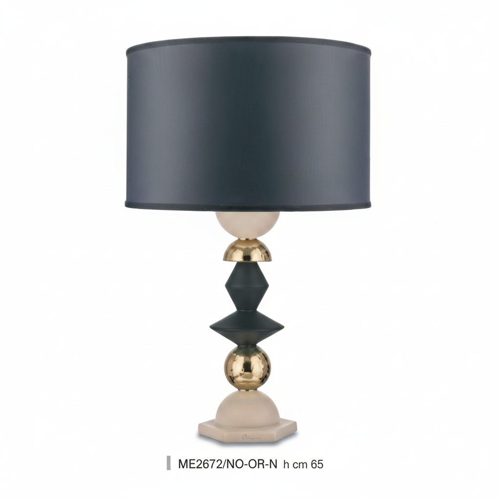 Lampada da tavolo Bongelli Preziosi, elegante e moderna, perfetta per soggiorno e camera da let