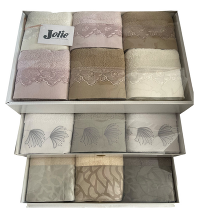 Asciugamani Jolie Bauletto 36 Pz Giada