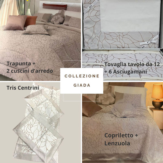 Collezione Giada - Coordinato Biancheria per la Casa