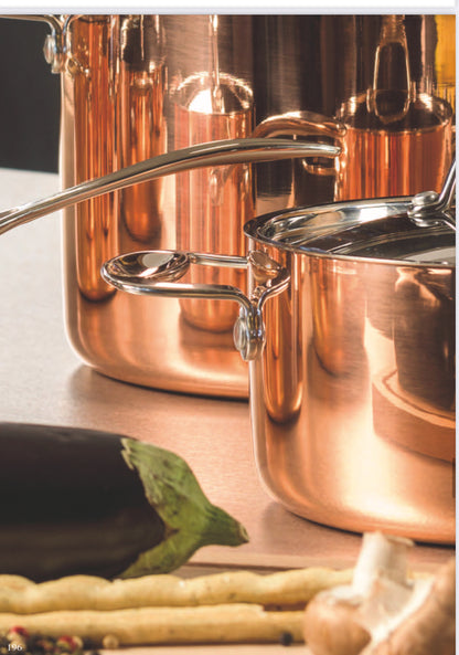 Batteria da cucina in rame mod.Toscana di Mepra