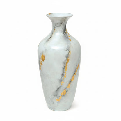 Vaso Sequenze - Effetto Marmo con Oro