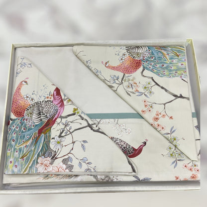 Lenzuola Artigianato Fiorentino mod.Pavone