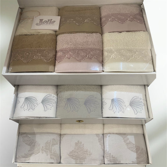 Asciugamani Jolie Bauletto 36 Pz Alice