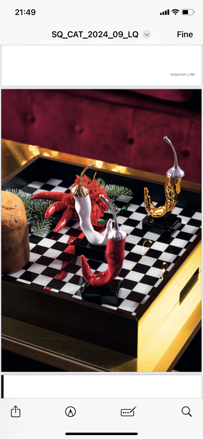 Scultura Peperoncino Sequenze