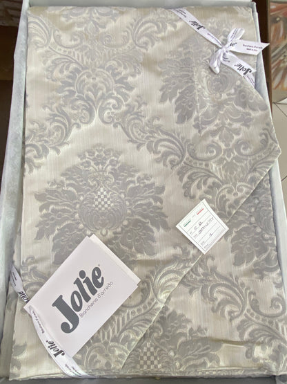 Copriletto Jolie mod. Morgana argento