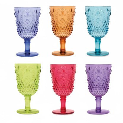 Set 24 Bicchieri e Calici Fade Maison Arlecchino Swami