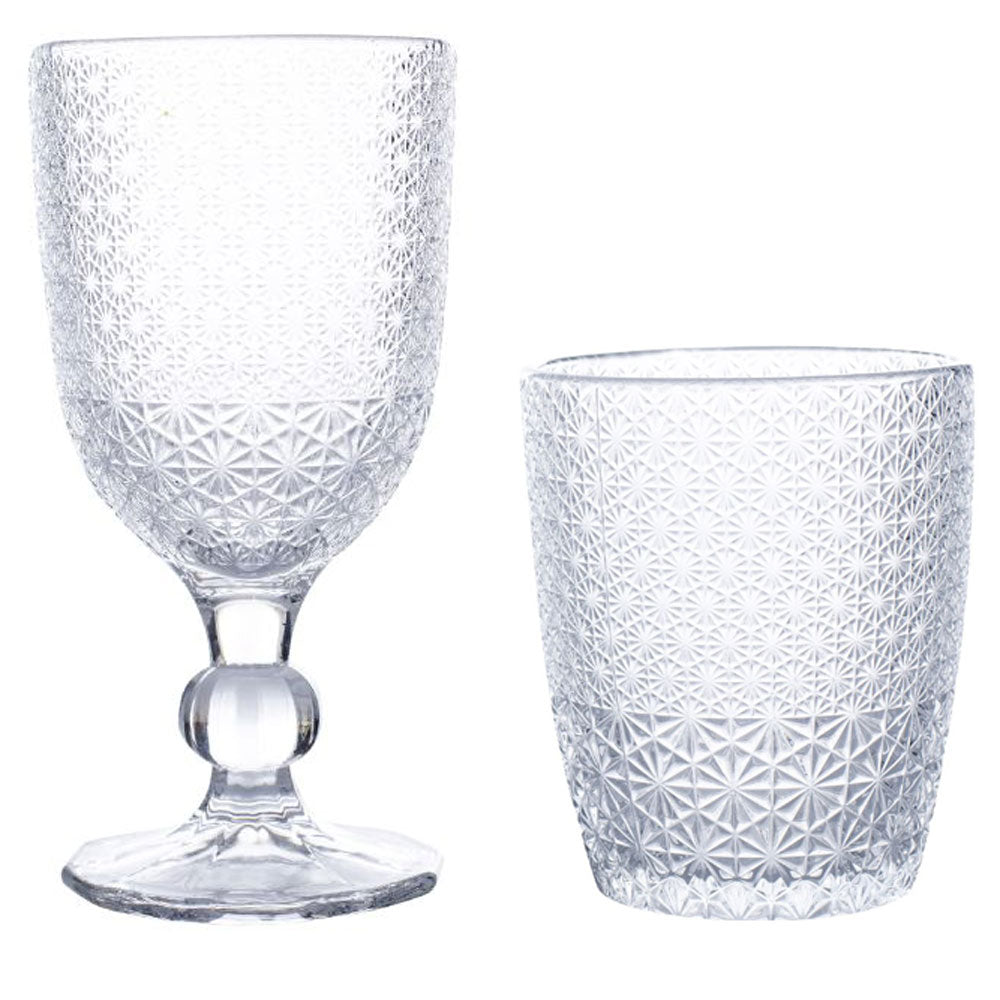 Set 24 Bicchieri e Calici Evviva Collezione Mozart