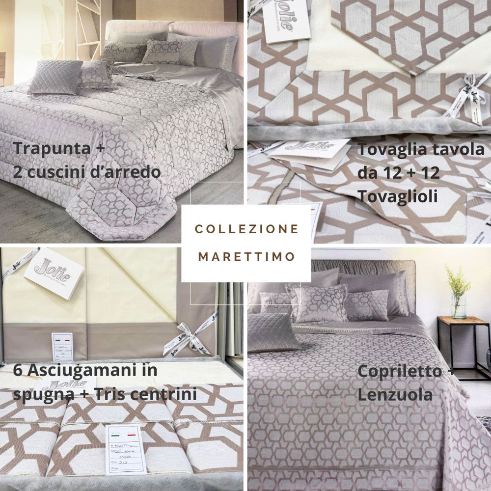 Collezione Marettimo, coordinato biancheria per la casa