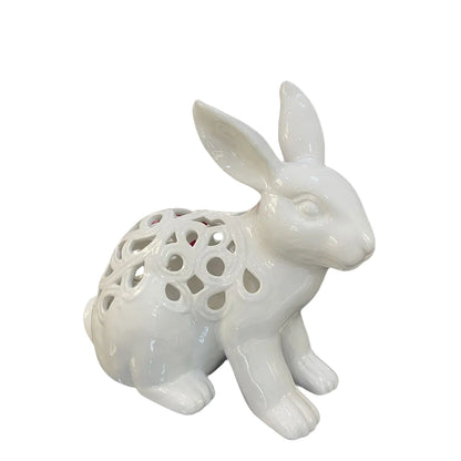 Coniglio traforato in porcellana di’ Hervit 