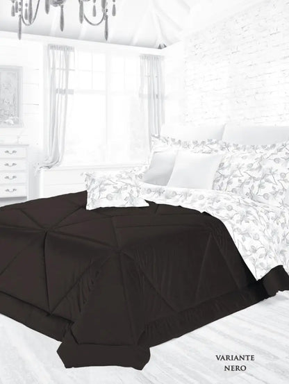 Trapunta Matrimoniale Jolie in Velluto – Imbottita – Eleganza e Comfort per la Camera da Letto