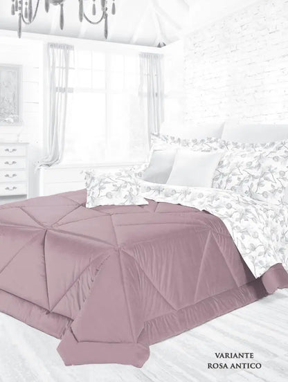 Trapunta Matrimoniale Jolie in Velluto – Imbottita – Eleganza e Comfort per la Camera da Letto