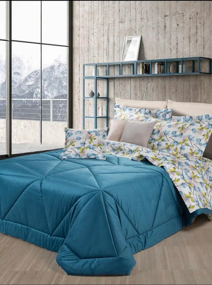 Trapunta Matrimoniale Jolie in Velluto – Imbottita – Eleganza e Comfort per la Camera da Letto