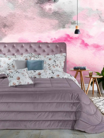 Trapunta Matrimoniale Jolie in Velluto – Imbottita – Eleganza e Comfort per la Camera da Letto