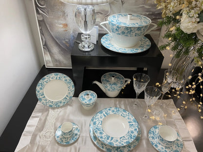 Set Servizio da Tavola di Livellara mod. Mikasa e Servizio di Bicchieri Tp Cristal