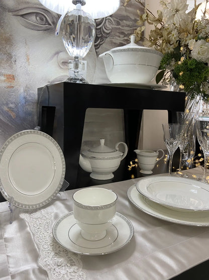 Set Servizio daTavola Narumi mod. Space Moon e Servizio Bicchieri Tp Cristal