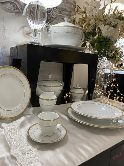 Set Tavola Fade Versailles Oro – Eleganza e Raffinatezza per la Tua Tavola