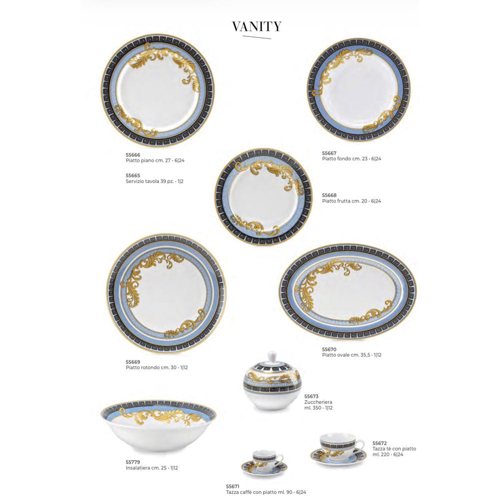 Servizio Piatti Fade Vanity 63 pz