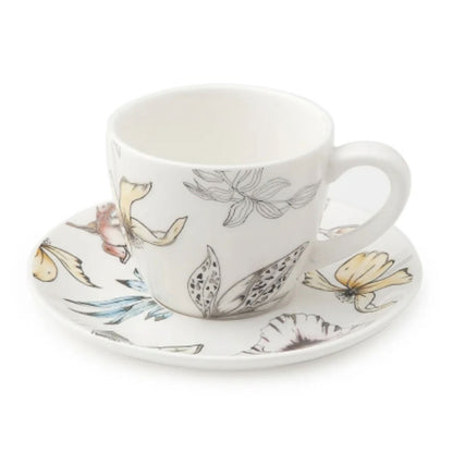 Servizio Piatti e Tazzine Hervit Modello Blooms