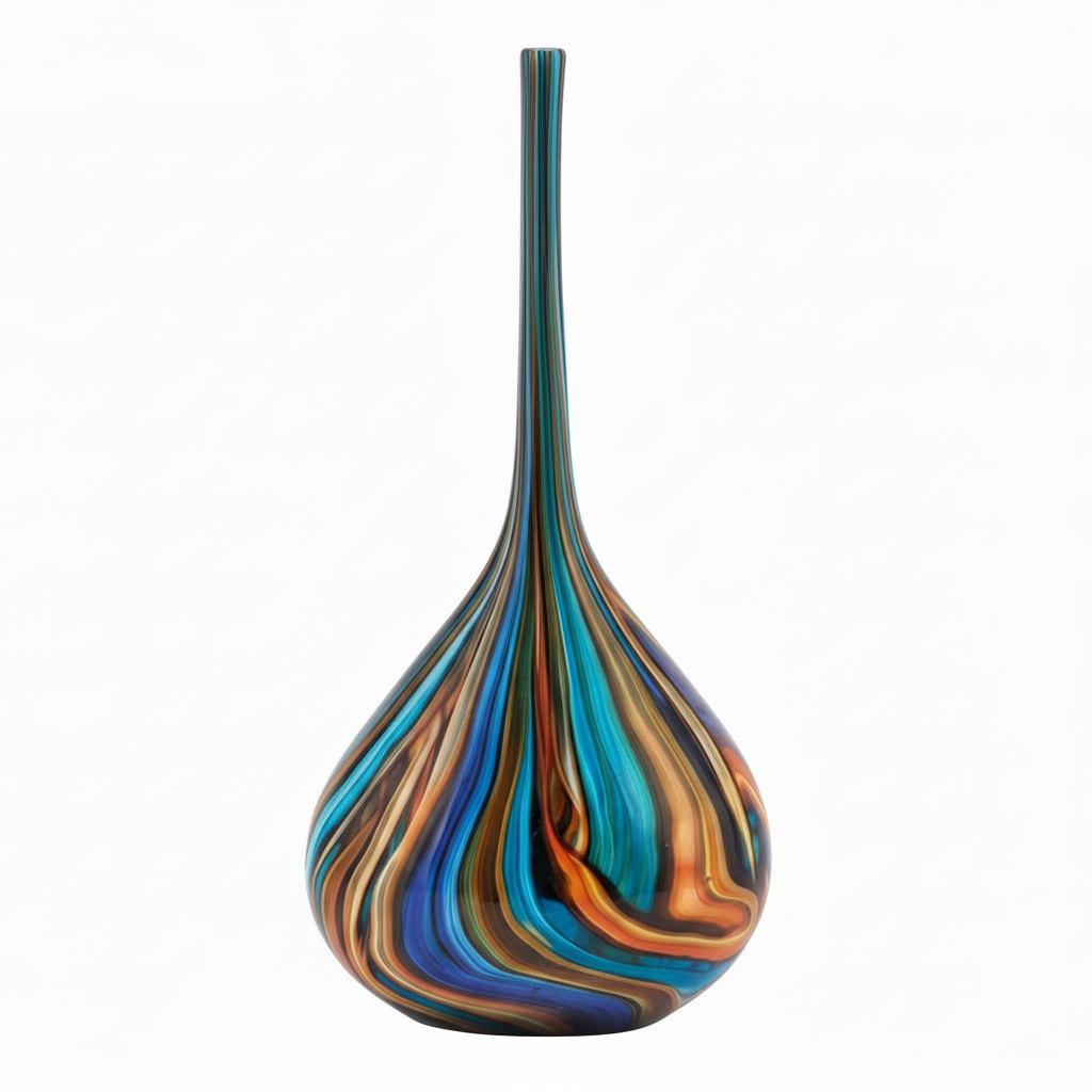 Vaso Mercurio in vetro di Fade
