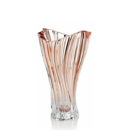 Vaso Marea in Cristallo Rosa Ottaviani