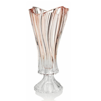 Vaso Marea in Cristallo Rosa Ottaviani