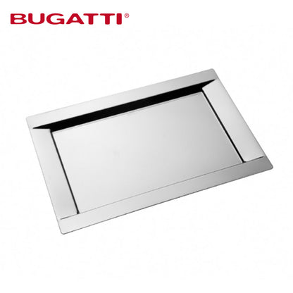 Set 2 Vassoi Harmony in acciaio inossidabile 18/10 Bugatti